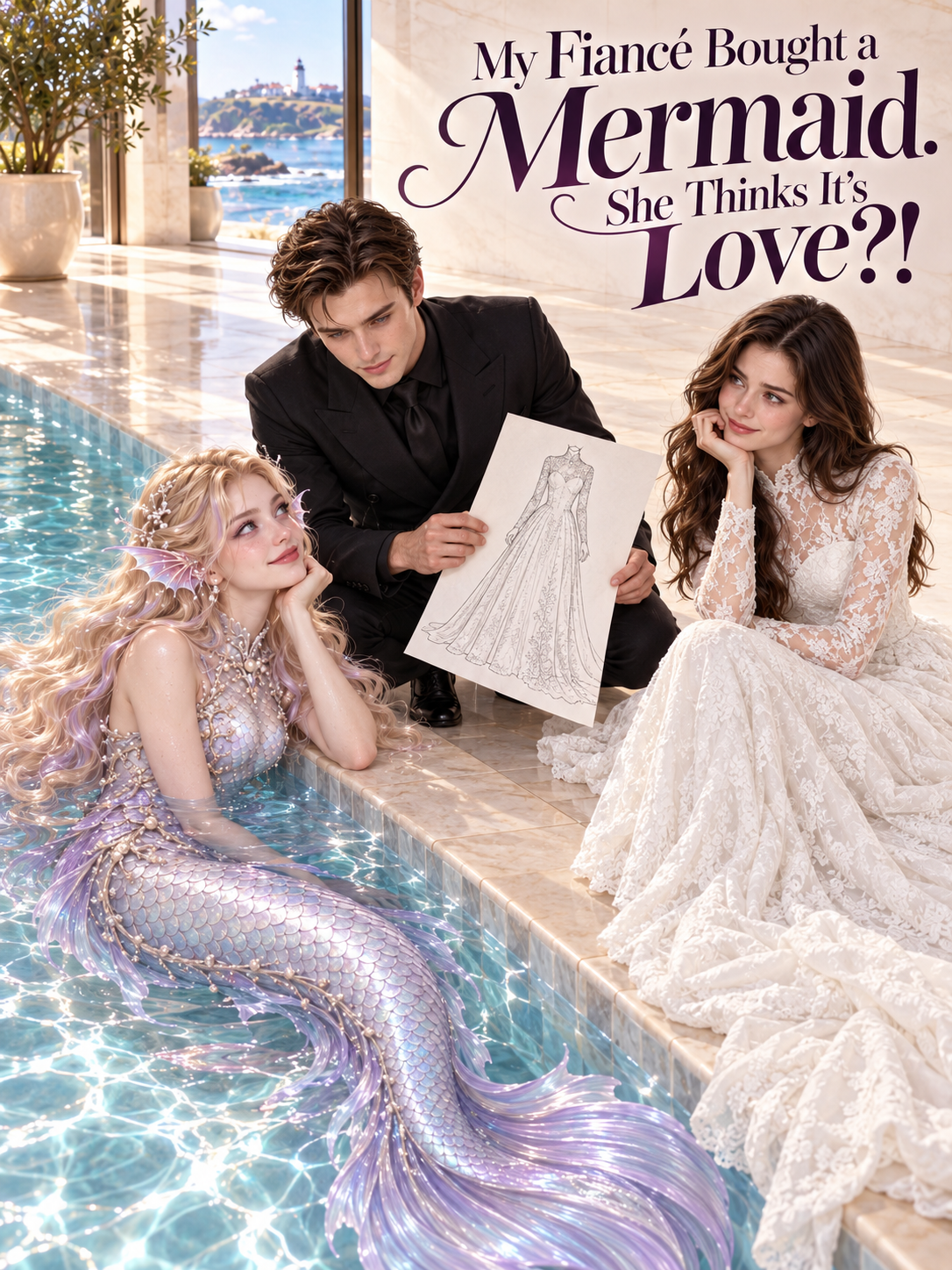 Poster My Fiancé Bought a Mermaid，She Thinks It’s Love？!
